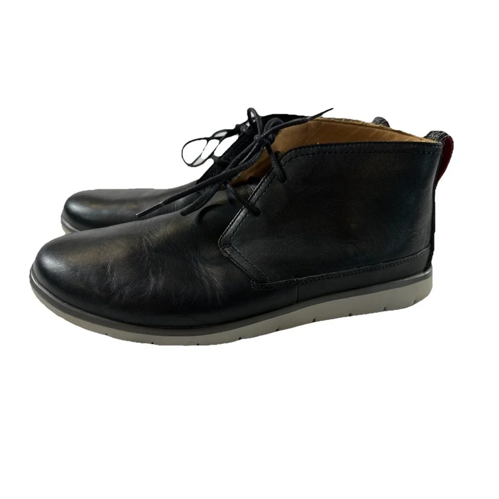 UGG Freamon Waterproof Chukka Ankle Leather Boots Black 1017277 Mens Size 12